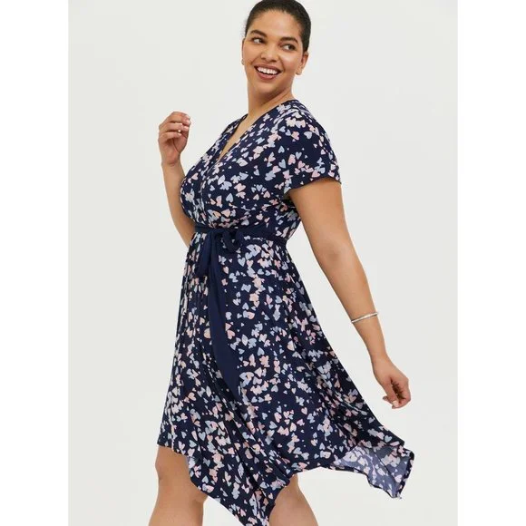 torrid | Dresses | Torrid Heart Print Studio Knit Wrap Dress Size X Blue Handkerchief Hem Pockets | Poshmark torrid | Dresses | Torrid Heart Print Studio Knit Wrap Dress Size X Blue Handkerchief Hem Pockets | Poshmark